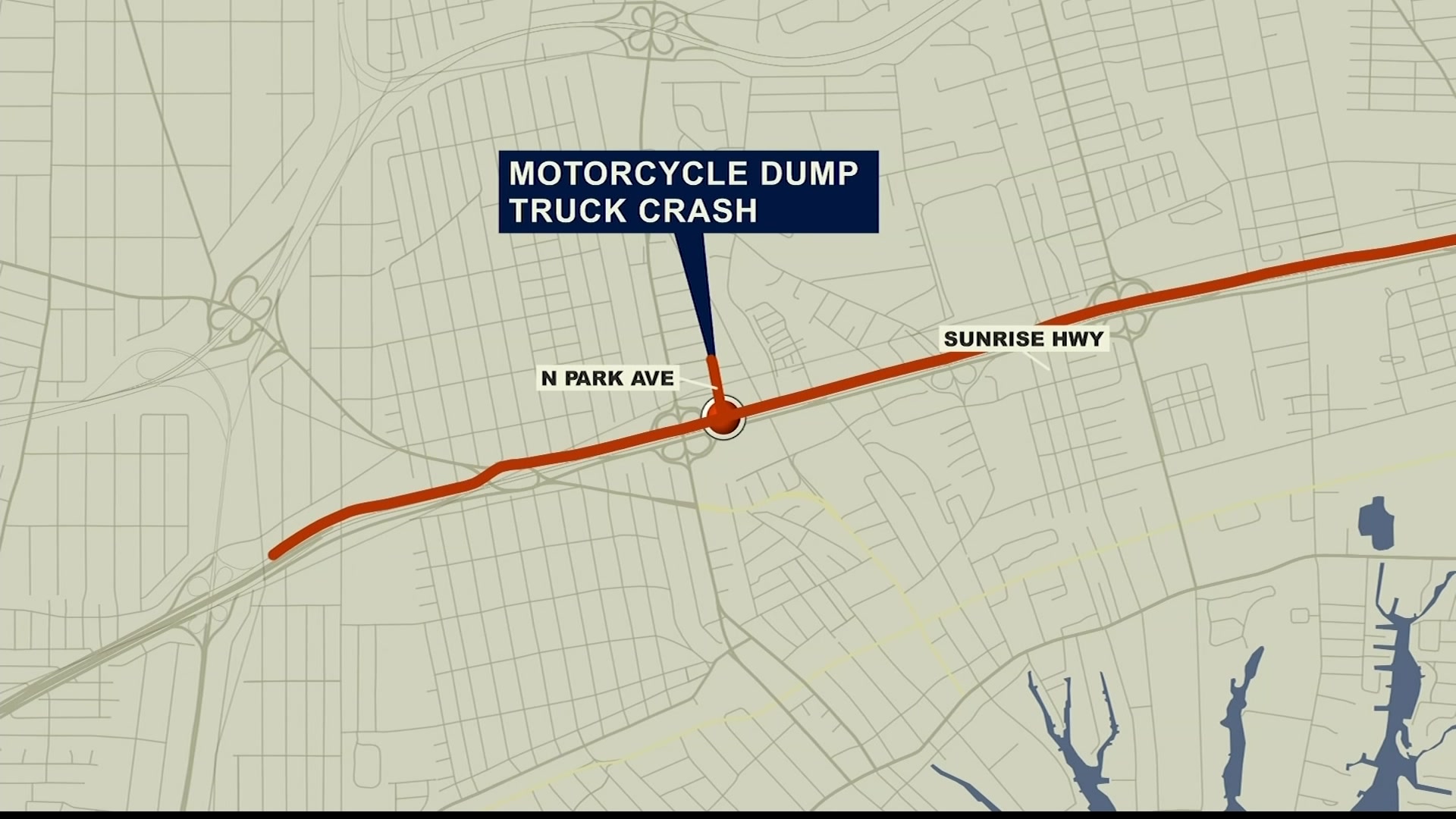 Motorcyclist seriously injured after colliding with dump truck in ...