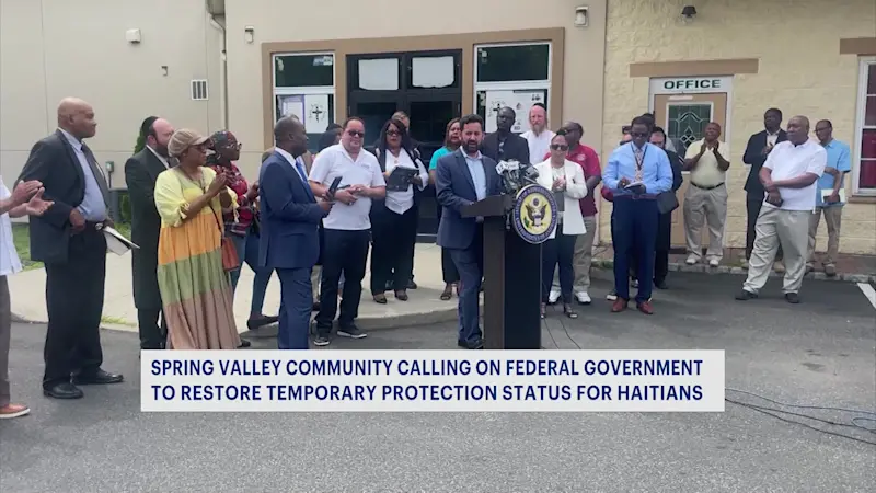Story image: Spring Valley community leaders, Rep. Lawler, oppose TPS revocation and Haiti travel ban