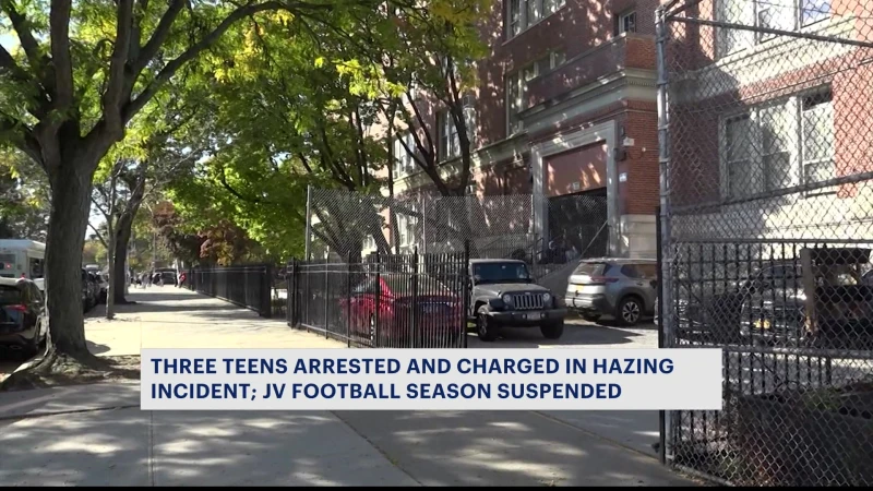 Story image: Officials: 3 teens charged in hazing incident at James Madison HS; JV football season suspended