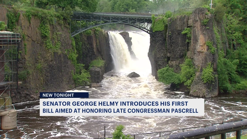 Story image: Sen. Helmy introduces bill to rename Paterson Great Falls park after late Rep. Pascrell