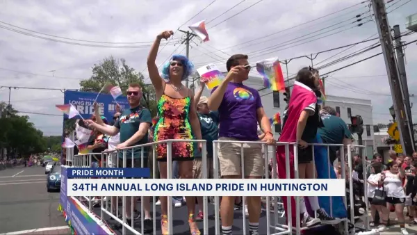 Parade and performances highlight 'Long Island Pride' celebration in Huntington Village