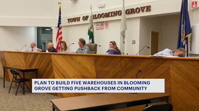 Story image: Warehouse mega project proposed for Blooming Grove sparks local backlash