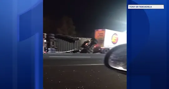 Overturned TT Denville