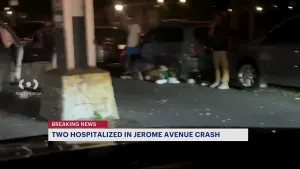 FDNY: 2 hospitalized following serious crash on Jerome Avenue