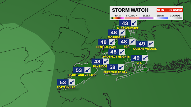 Story image: STORM WATCH: Tracking strong nor'easter this weekend for The Bronx