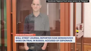 Journalist from NJ goes on trial in Russia on espionage charges that he and his employer deny
