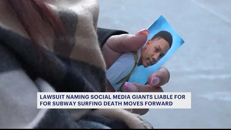 Story image: Lawsuit holding social media giants liable for subway surfing deaths moves forward