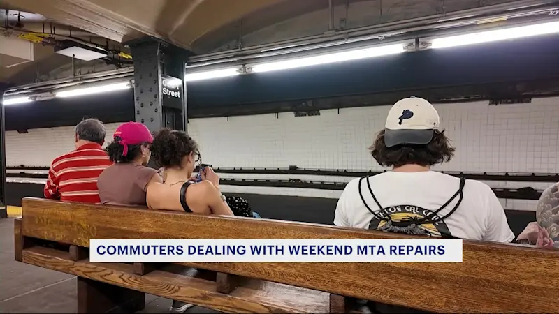 Story image: Weekend train suspension on 4,5, and 6 trains frustrate commuters