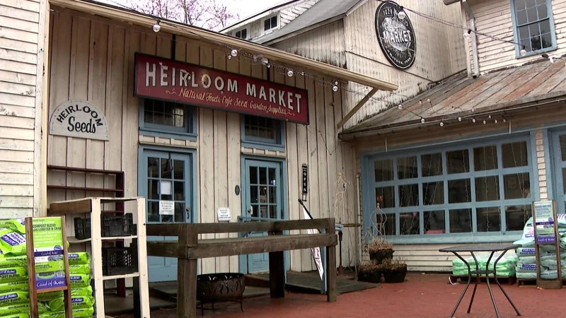 Story image: Old Wethersfield's Heirloom Market is the home of flower, vegetable seeds and a bustling café