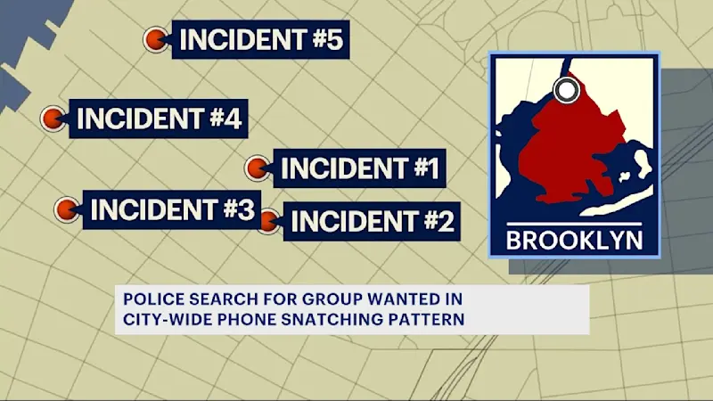 Story image: Police search for phone snatchers in Williamsburg