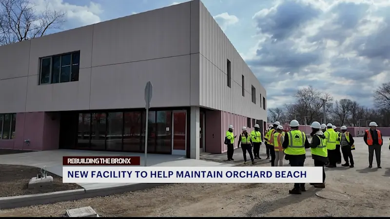 Story image: New maintenance facility to help maintain Orchard Beach