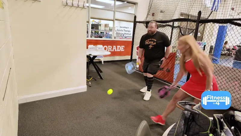 Story image: Fitness in 4: Improve your pickleball play