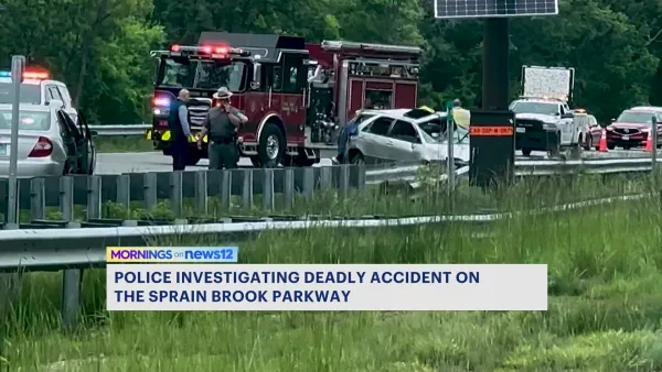 Police: 1 person dead in multivehicle crash on Sprain Brook Parkway