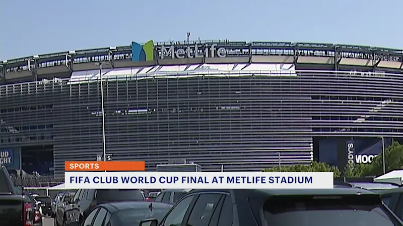 Story image: Club World Cup finals to be held at MetLife Stadium on Sunday