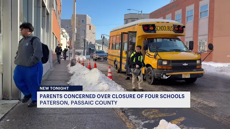 Story image: Paterson parents speak out as district announces four school closures