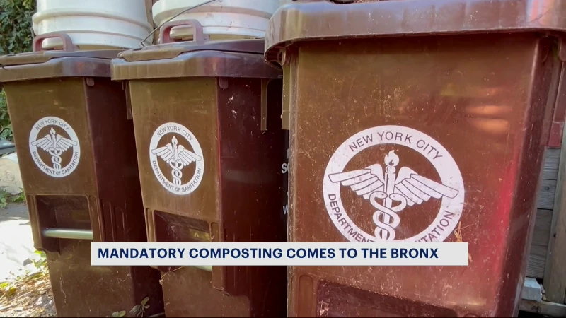 Story image: Curbside Composting starts today across all 5 boroughs: What you need to know