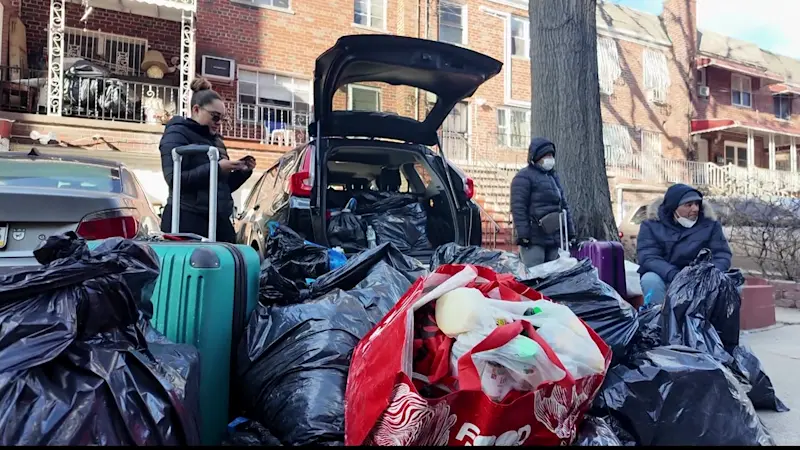 Story image: Exclusive: Video shows aftermath of massive fire at Wallace Avenue apartment building 