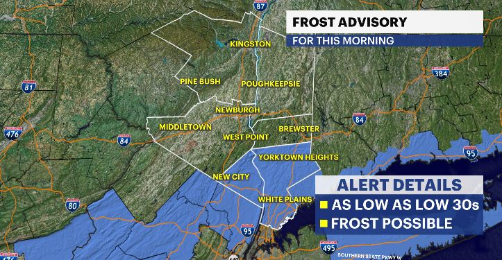 frost advisory HV