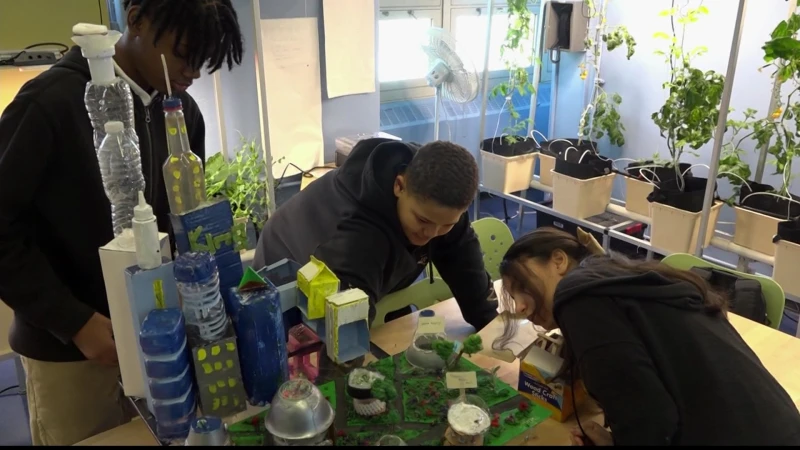 Story image: Team of Bronx Latin students taking talents to national STEM competition
