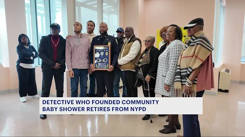 Story image: NYPD detective, founder of NYPD Community Baby Shower program, retires