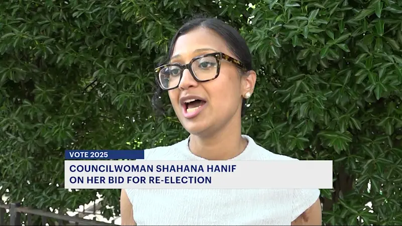 Story image: News 12 chats with Councilwoman Shahana Hanif on her run for reelection in NYC Council District 39