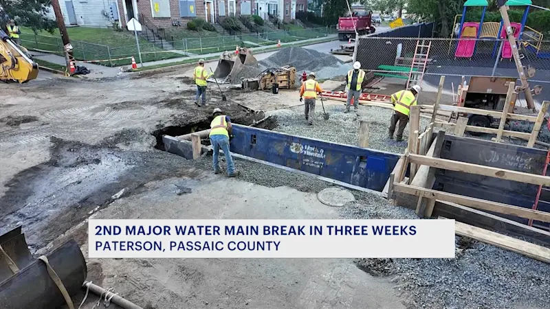 Story image: Paterson water main repairs could take a week as boil advisory continues