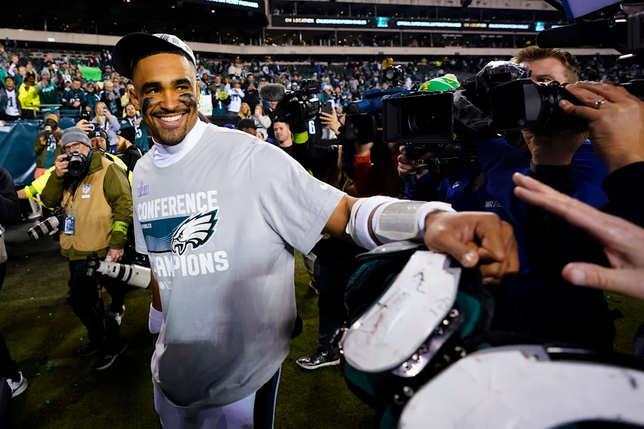 Jalen Hurts NFC championship