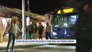 NYC issues ‘Code Blue’ warning with temperatures dropping 
