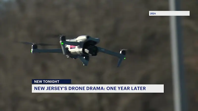 Story image: 'We need to have more laws in place.' One year since initial NJ drone sightings