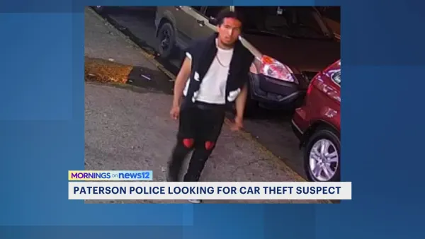 Police: Child escapes stolen car in Paterson; suspect sought