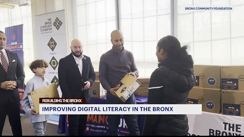 Story image: Bronx Community Foundation works to close the digital literacy gap 