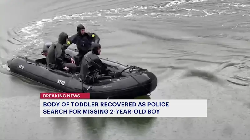 Story image: Body of 2-year-old found in water near Ferry Point Park, police sources say
