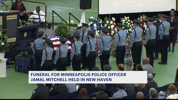  Funeral for Minneapolis fallen police officer held in New Haven