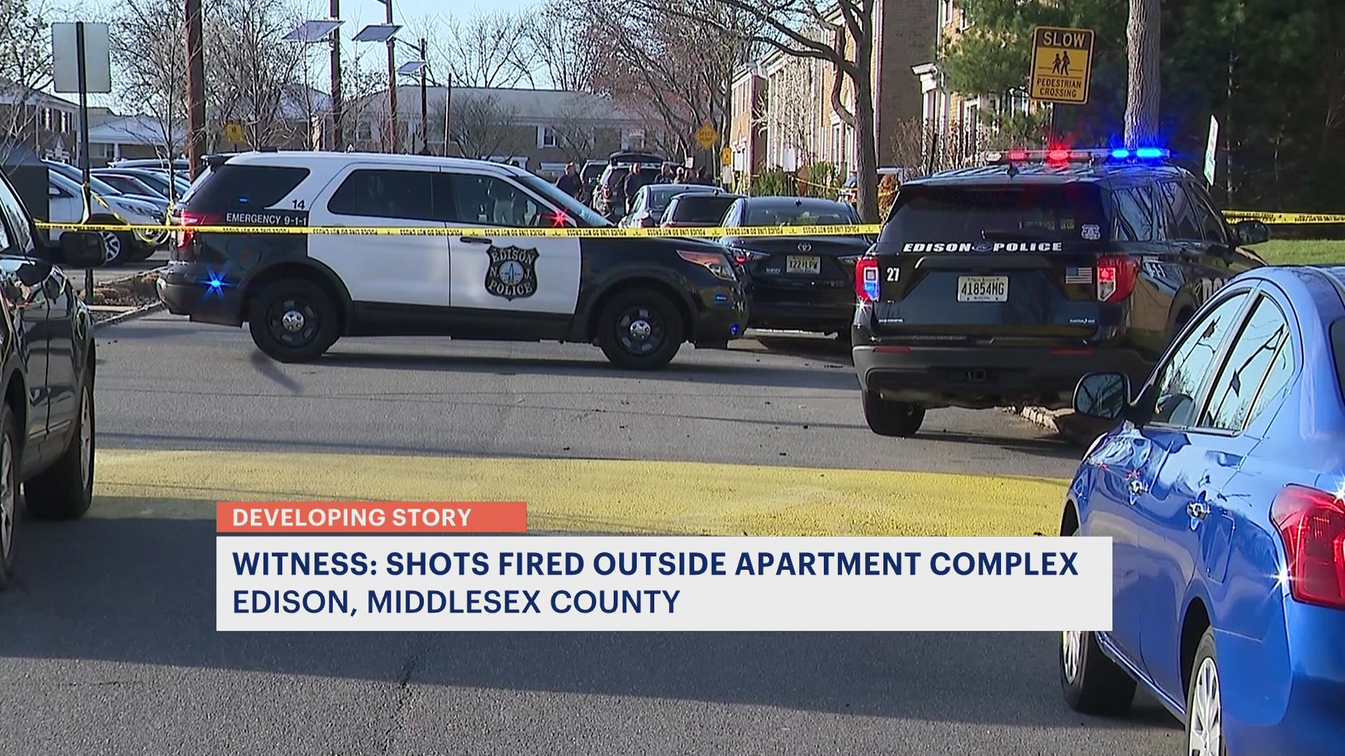 News 12 | New Jersey | Large Scale Police Investigation Underway In Edison