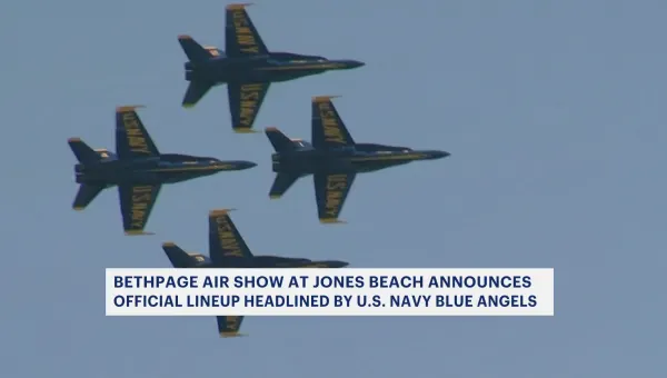 Blue Angels to headline Air Show at Jones Beach on Memorial Day weekend