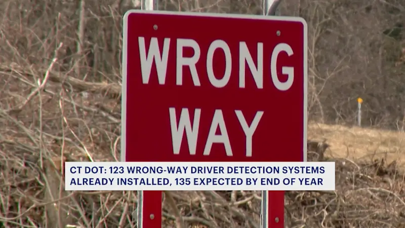 Story image: Wrong-way driving detectors have saved ‘hundreds of lives,’ Connecticut DOT says