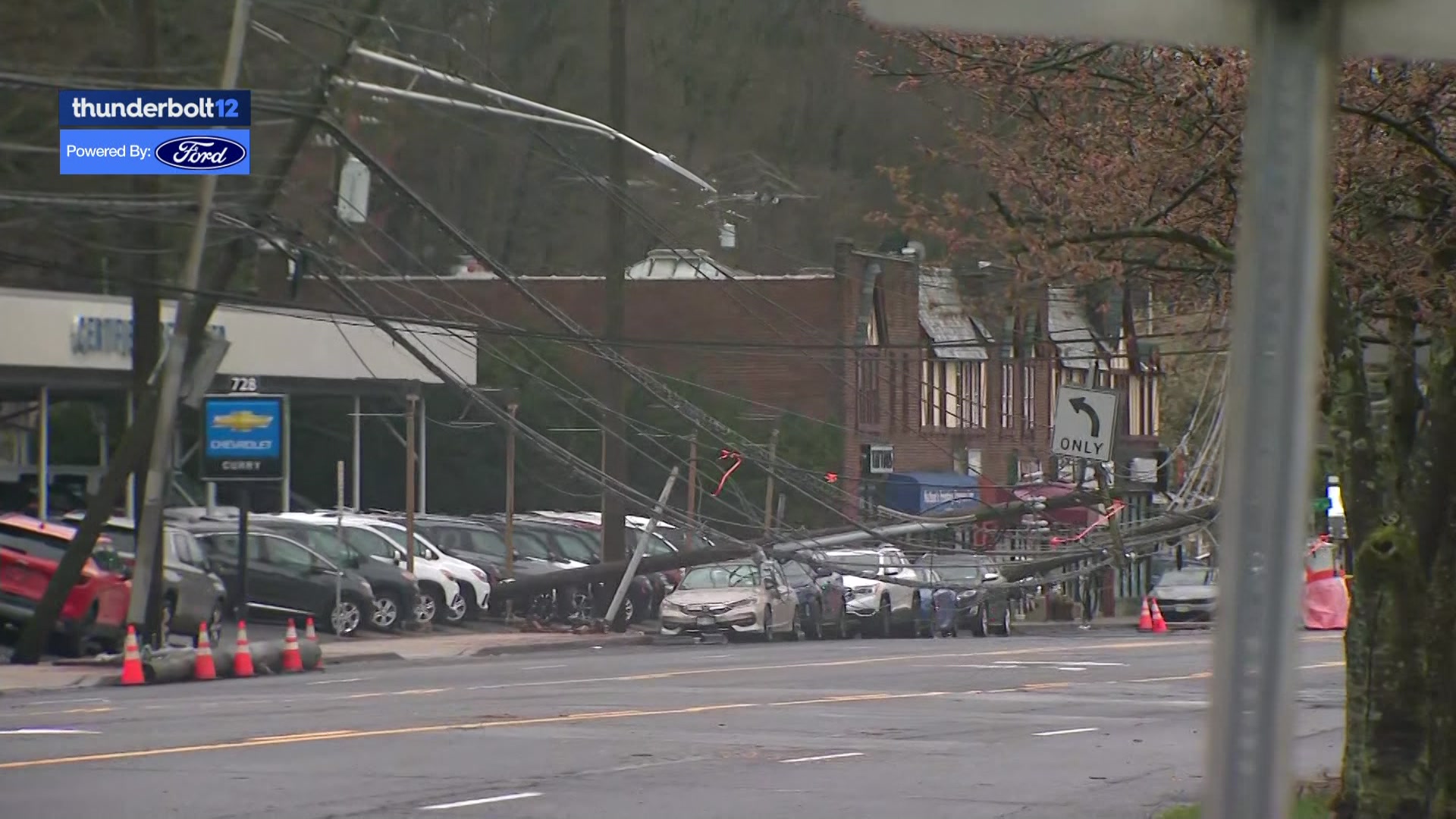 Thunderbolt 12: Storm shuts down roadways with downed power lines, trees, and flooding - Vimarsana News