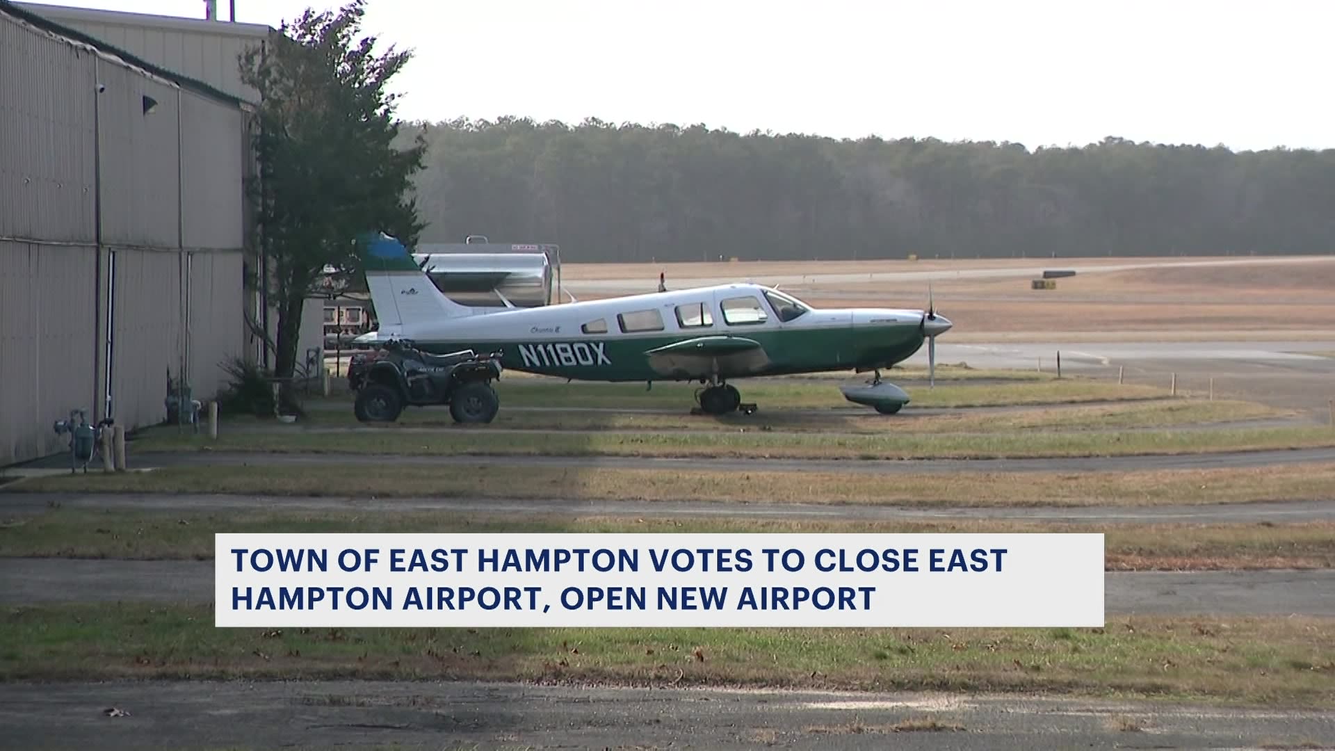 East Hampton Airport to close permanently, new airport to open in its place