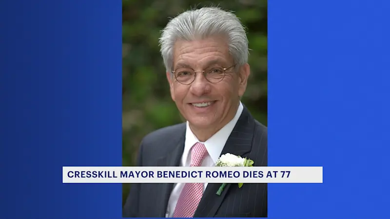 Story image: Cresskill Mayor Benedict Romeo dies at 77 after 25 years in office