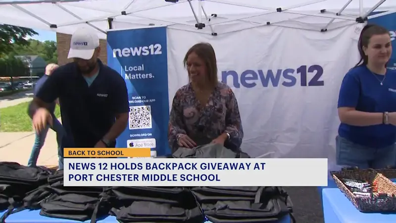 Story image: News 12 Westchester & News 12 Hudson Valley hold back-to-school celebration