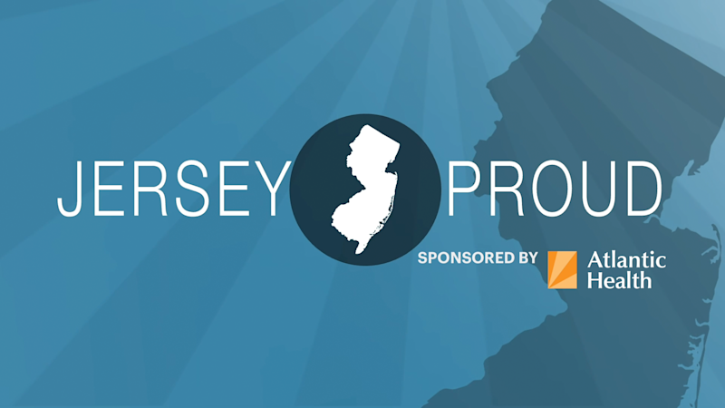Story image: Jersey Proud: Rutgers players visit young patients