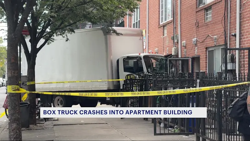 Story image: Truck slams into Bronx day care 