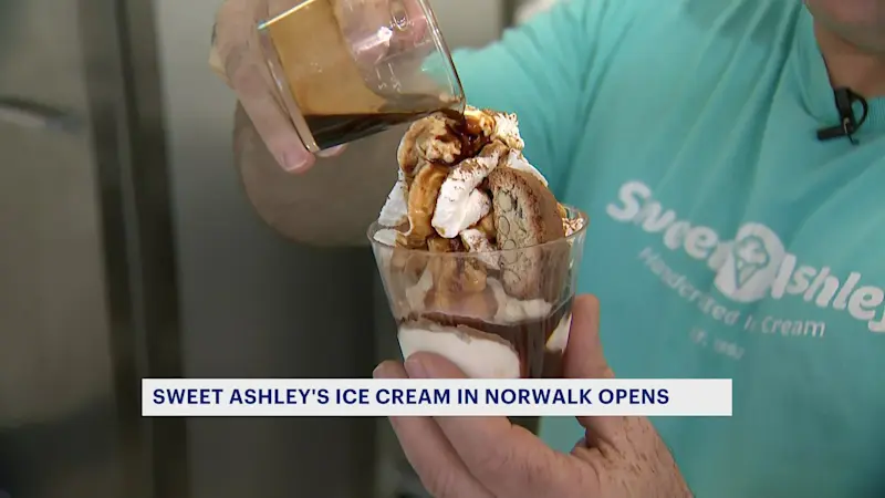 Story image: Sweet Ashley's Ice Cream opens for the season