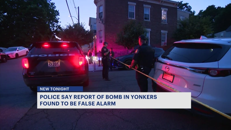 Story image: Yonkers police find no validity in alleged bomb threat