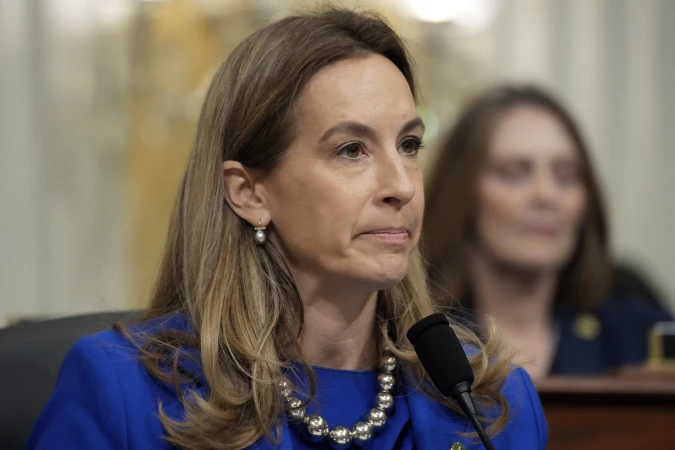 Story image: Rep. Mikie Sherrill announces candidacy for New Jersey governor