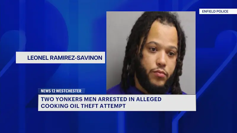Story image: Two Yonkers men charged in connection to stolen cooking oil from Connecticut businesses