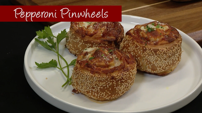 Story image: What's Cooking: Pepperoni Pinwheels from Uncle Giuseppe's Marketplace