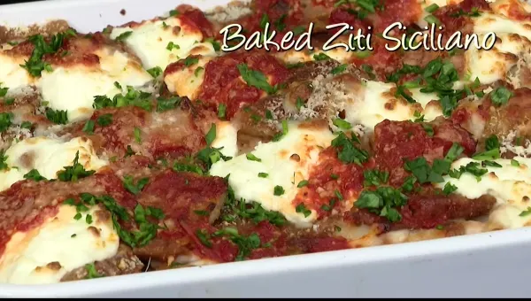 What's Cooking: Uncle Giuseppe's Marketplace's Baked Ziti Siciliano