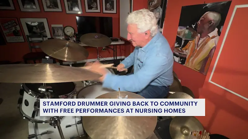Story image: Retired Stamford police officer gives back to community through his music