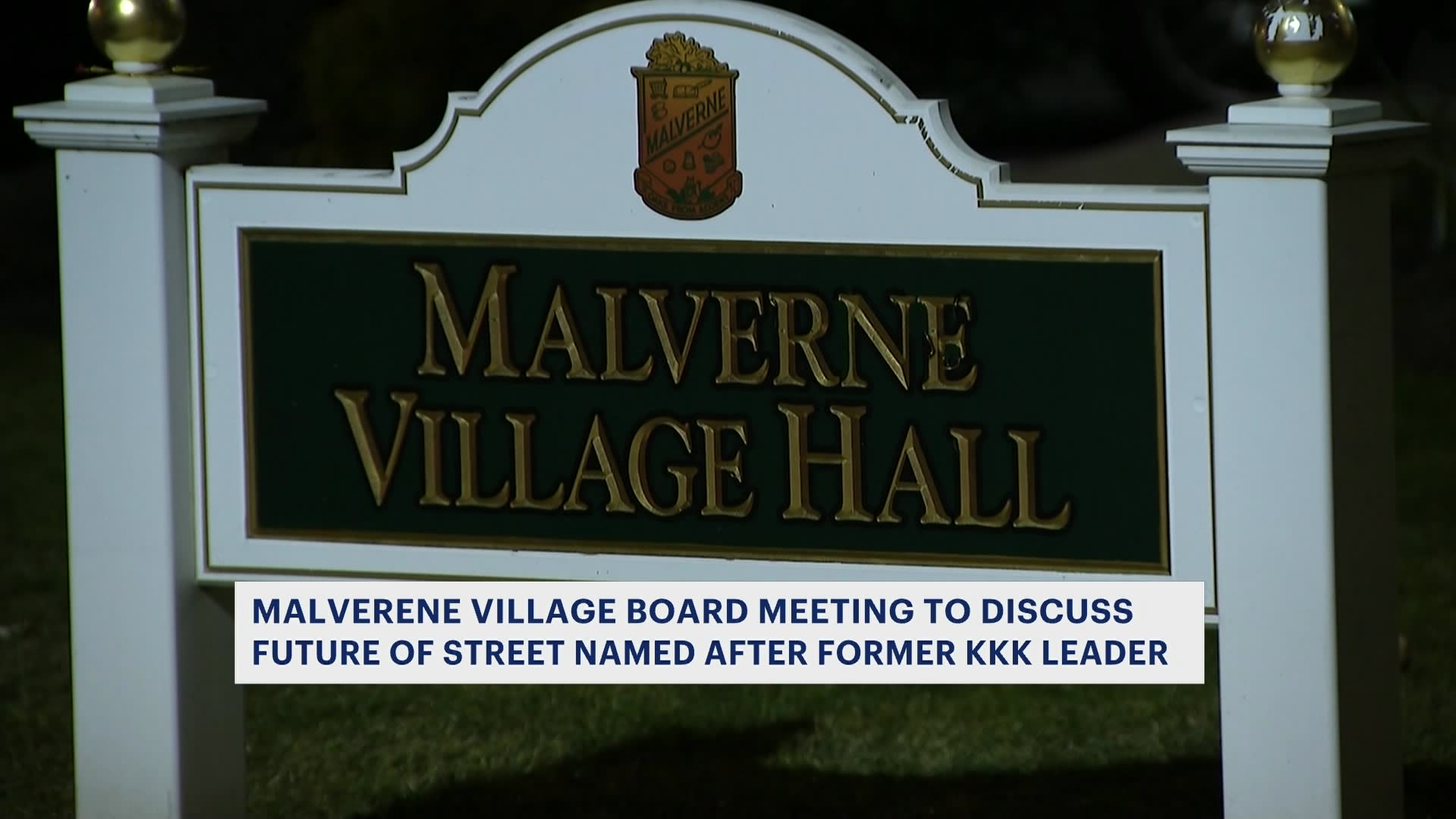 Malverne residents celebrate village's vote to rename street named for
